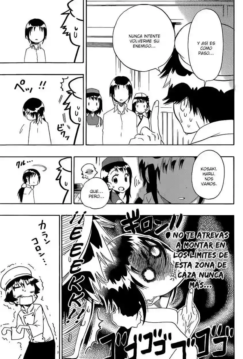Nisekoi capítulo 101, página 8