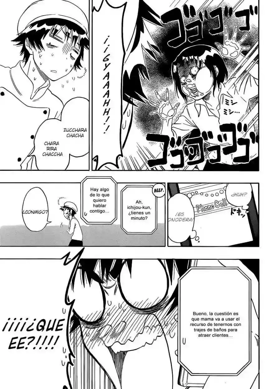 Nisekoi capítulo 101, página 18