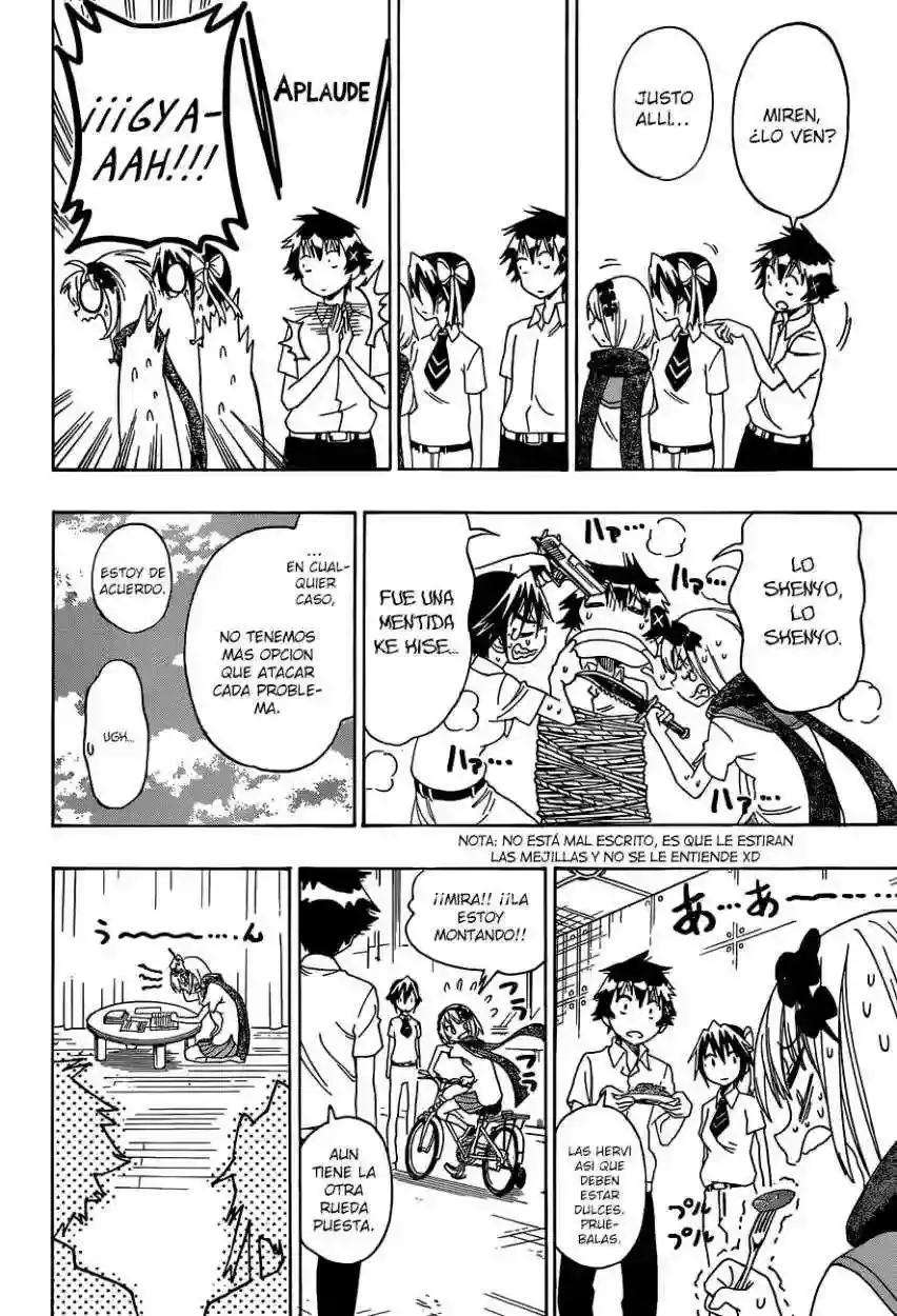 Nisekoi capítulo 103, página 13