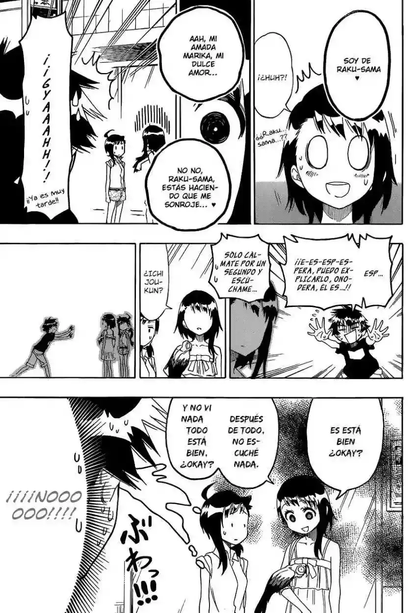 Nisekoi capítulo 104, página 16