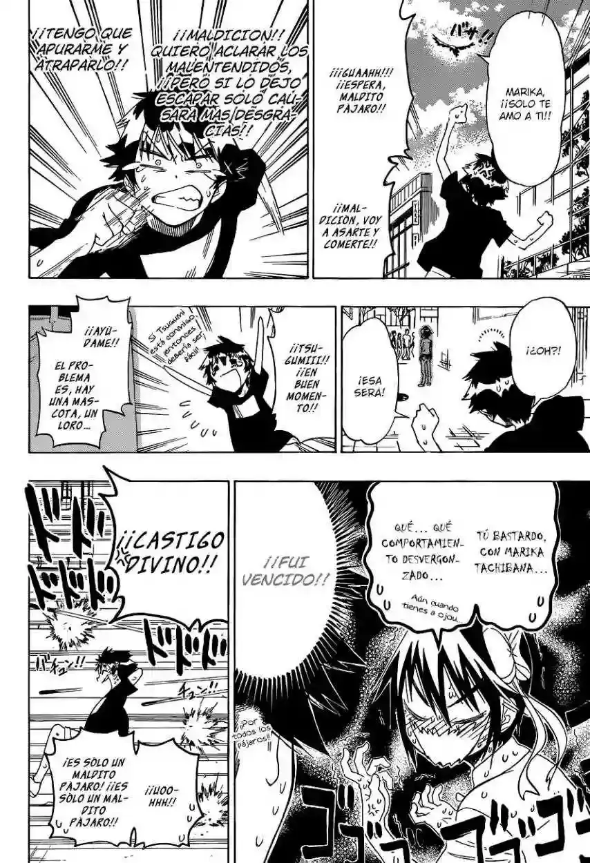 Nisekoi capítulo 104, página 17