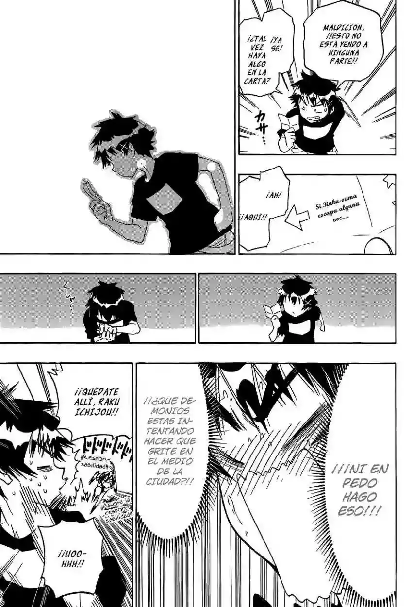 Nisekoi capítulo 104, página 18