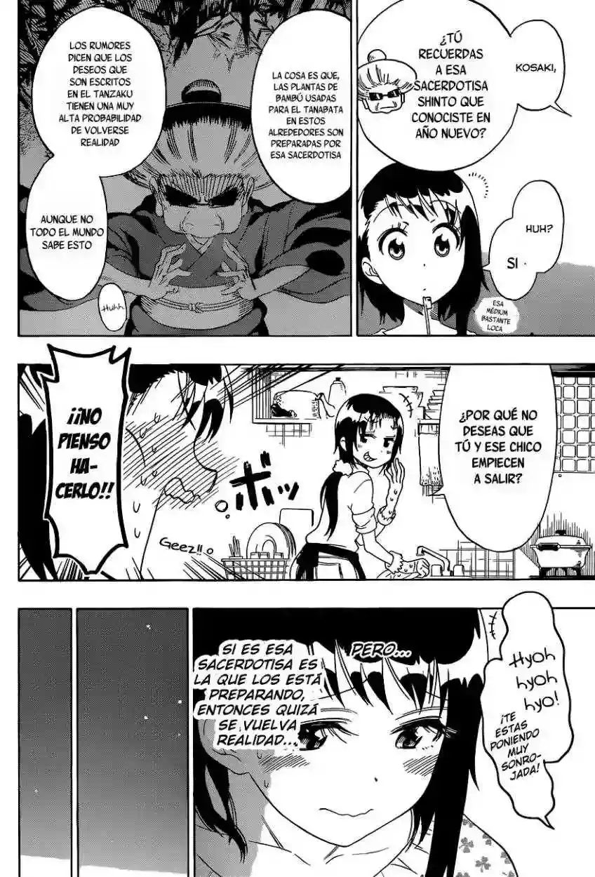 Nisekoi capítulo 105, página 4