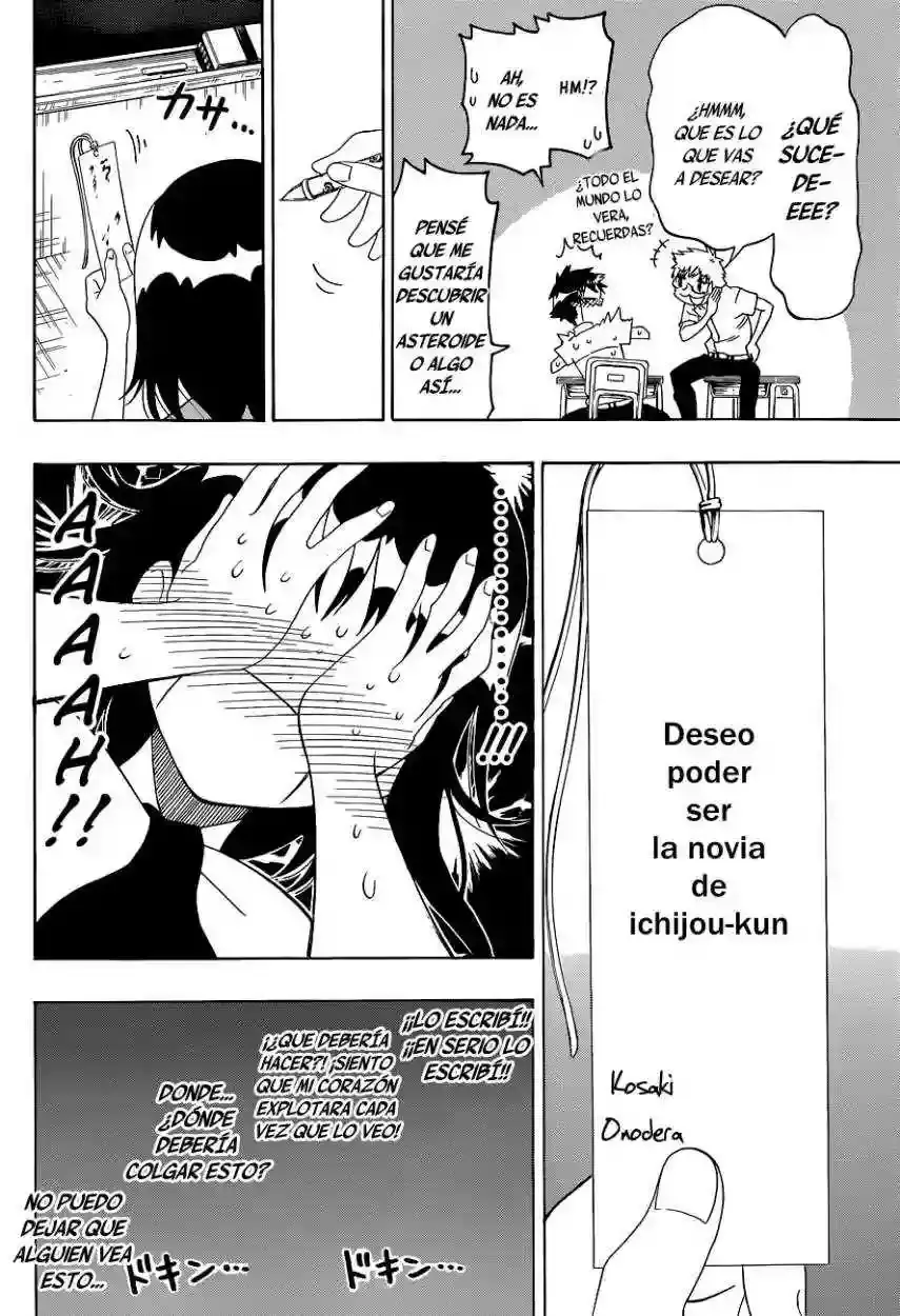 Nisekoi capítulo 105, página 6