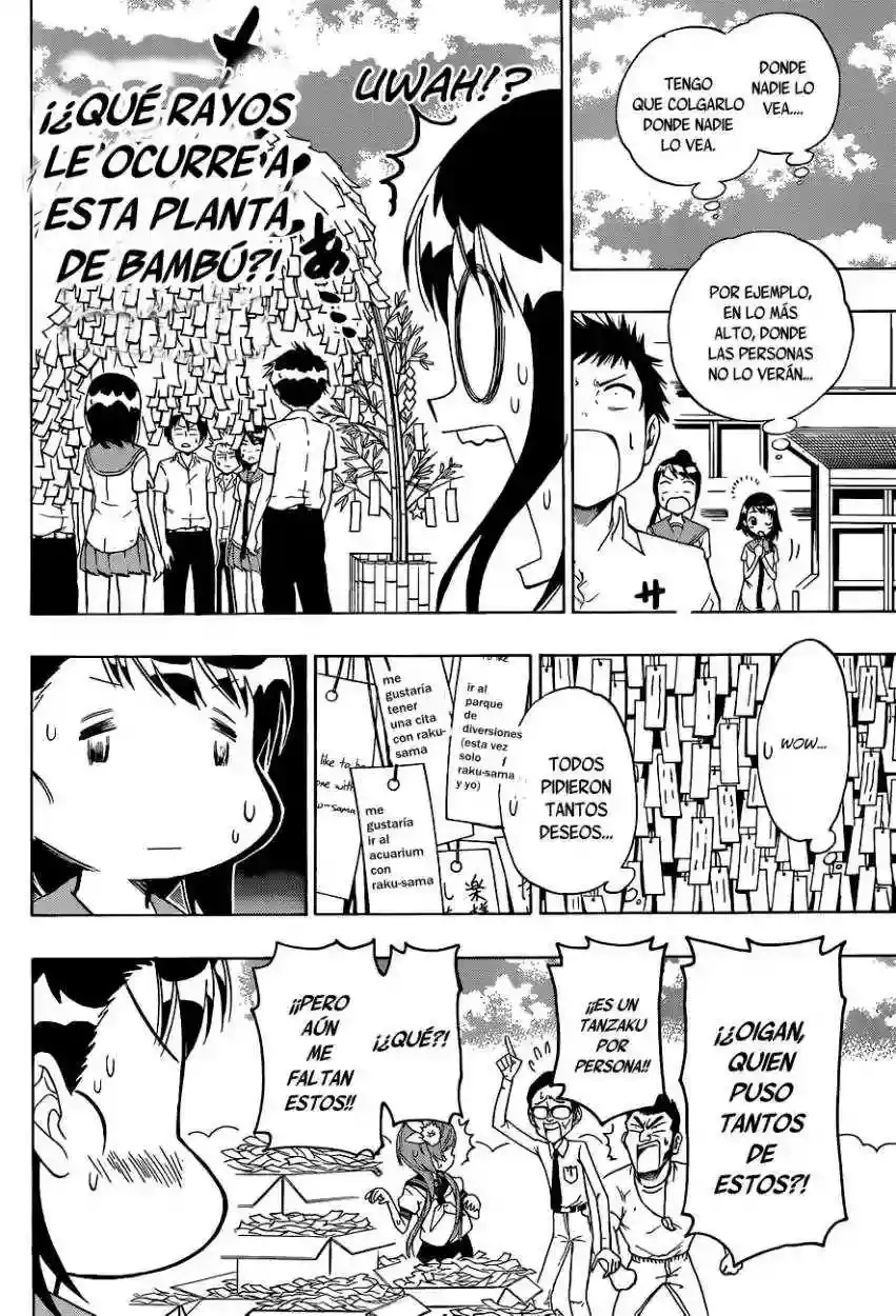 Nisekoi capítulo 105, página 8