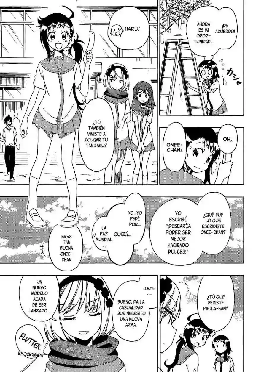 Nisekoi capítulo 105, página 9