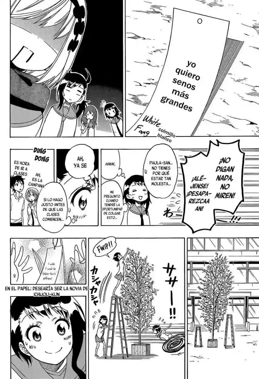 Nisekoi capítulo 105, página 10