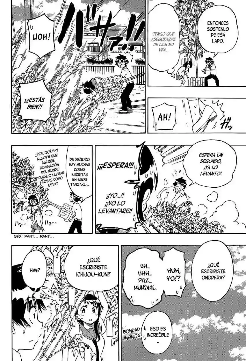 Nisekoi capítulo 105, página 14