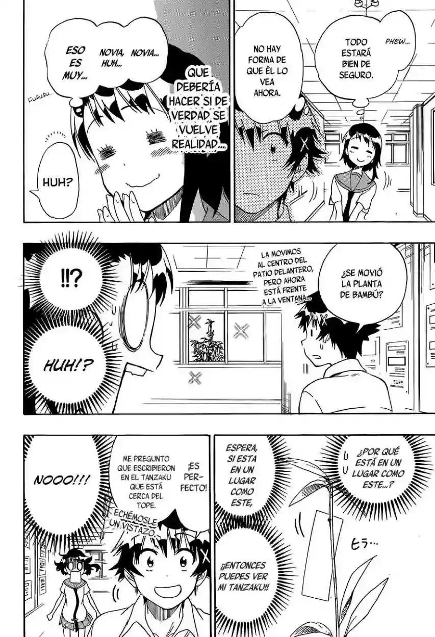 Nisekoi capítulo 105, página 16