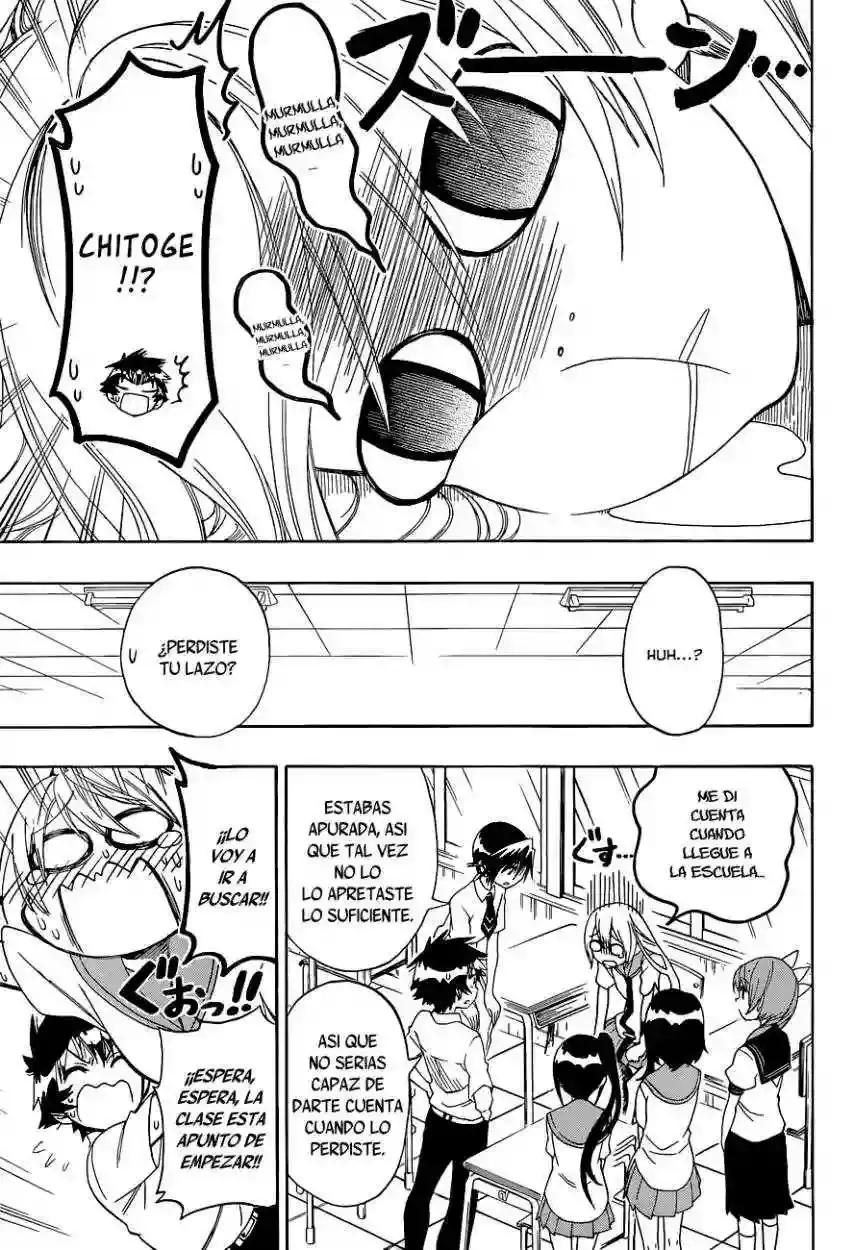 Nisekoi capítulo 106, página 3