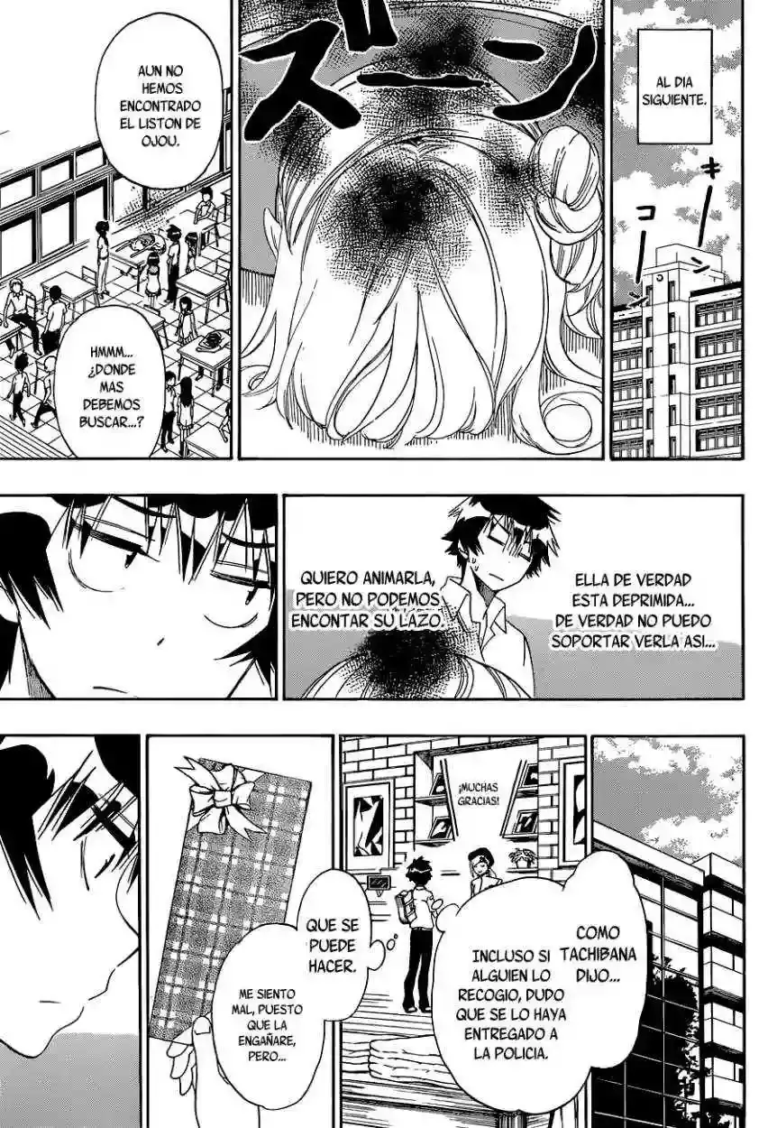 Nisekoi capítulo 106, página 9