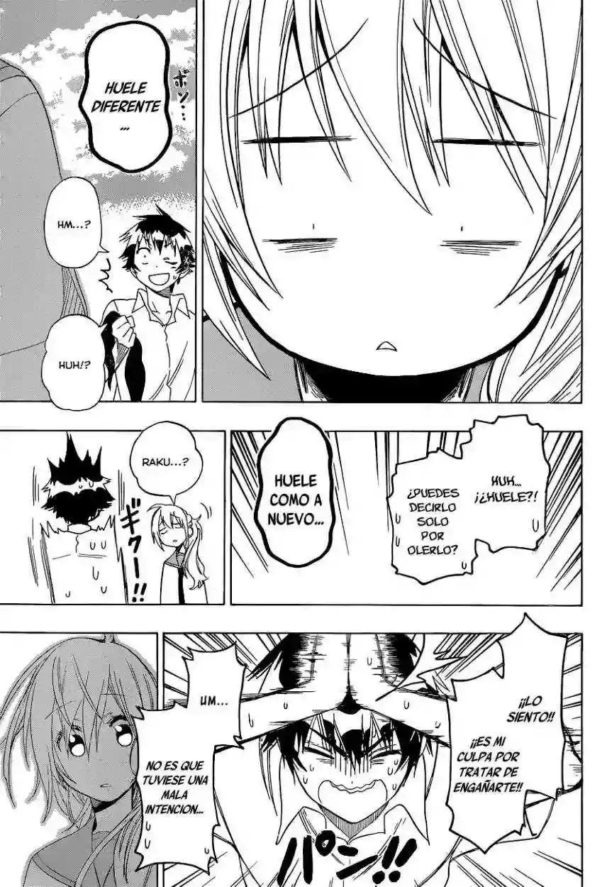 Nisekoi capítulo 106, página 11