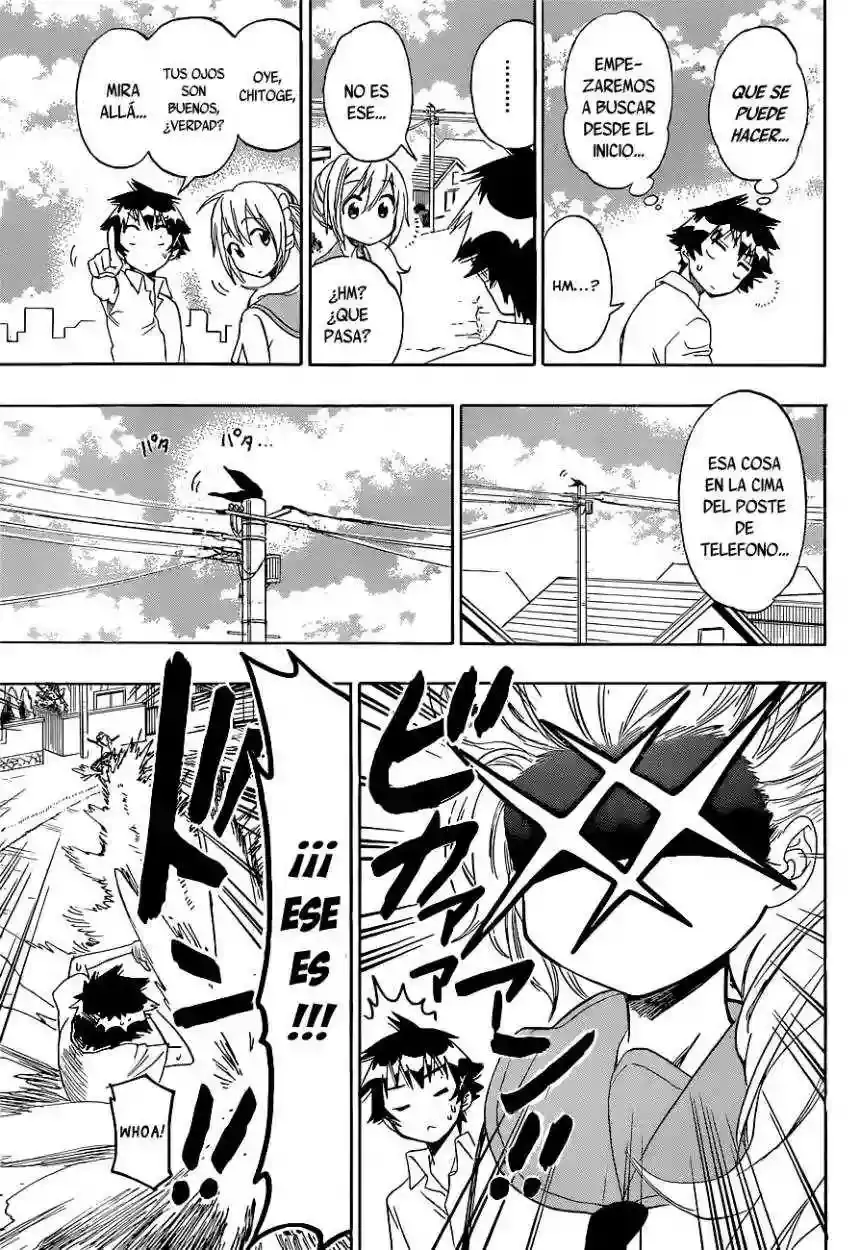 Nisekoi capítulo 106, página 13