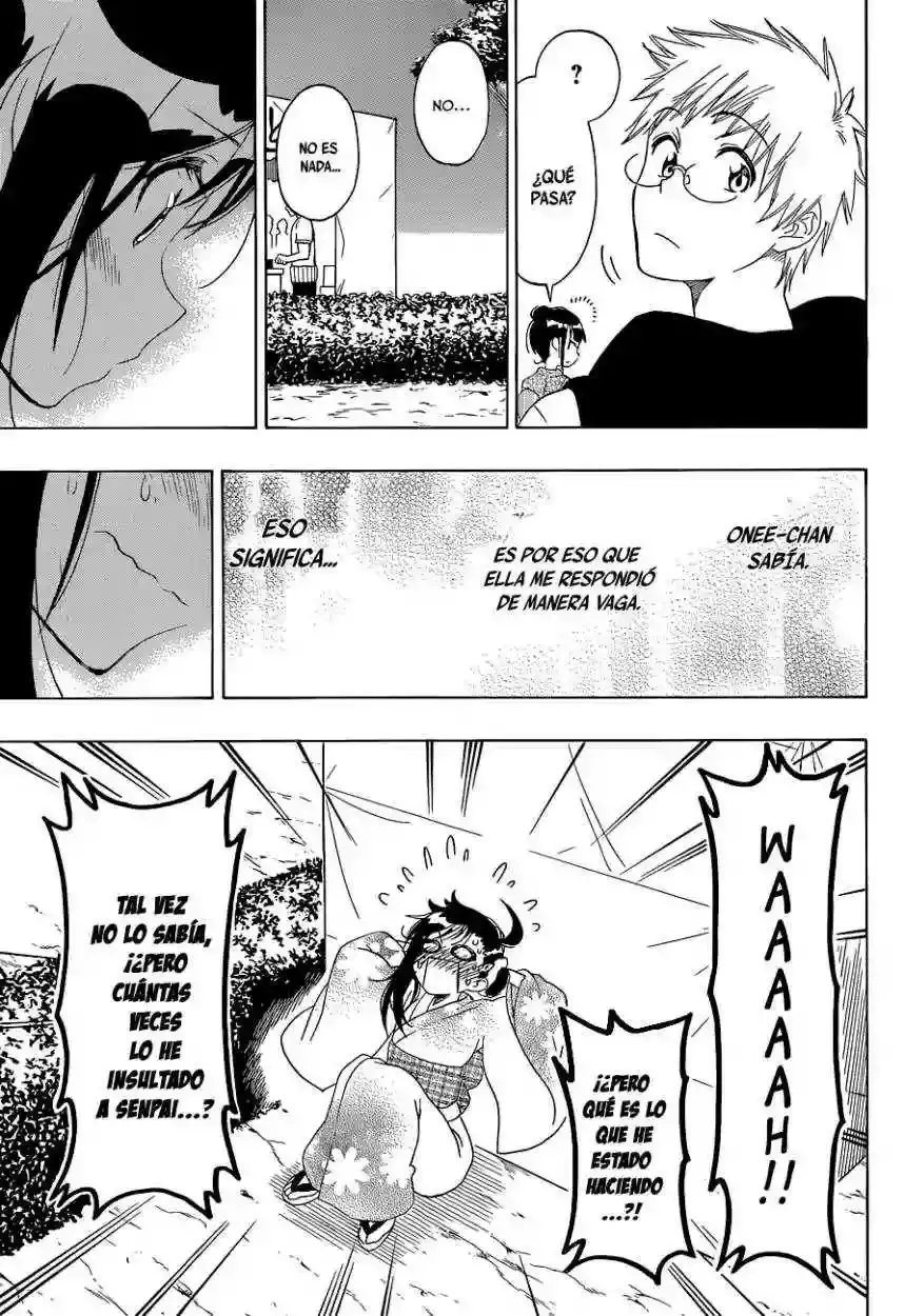Nisekoi capítulo 108, página 3