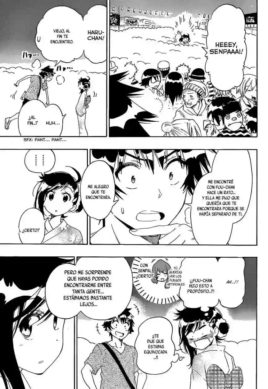 Nisekoi capítulo 108, página 9