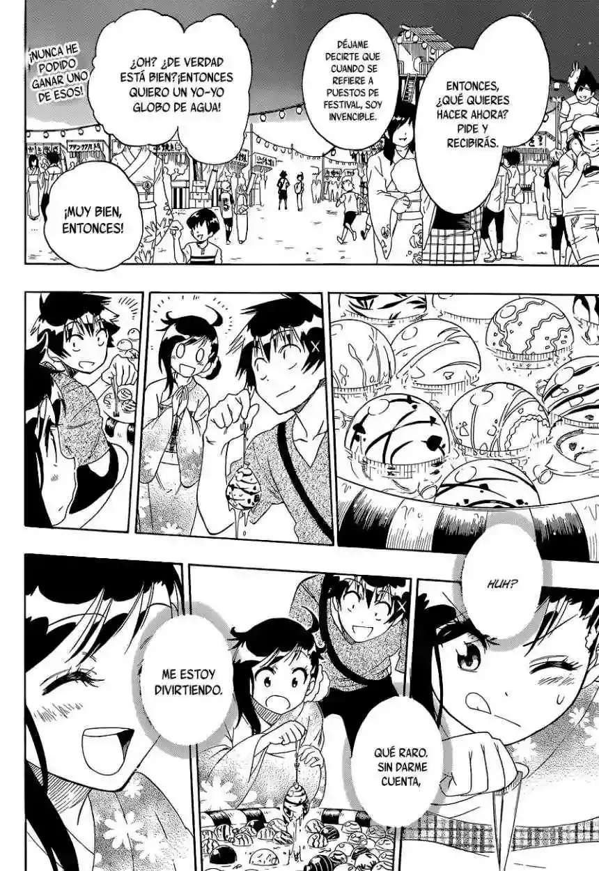 Nisekoi capítulo 108, página 14