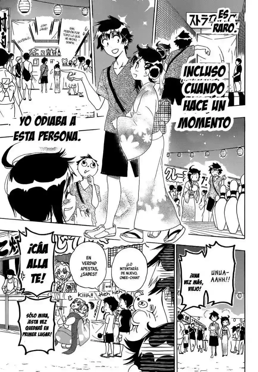 Nisekoi capítulo 108, página 15