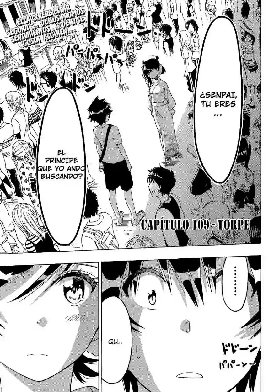 Nisekoi capítulo 109, página 7
