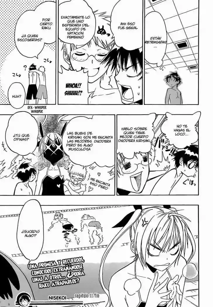 Nisekoi capítulo 11, página 20