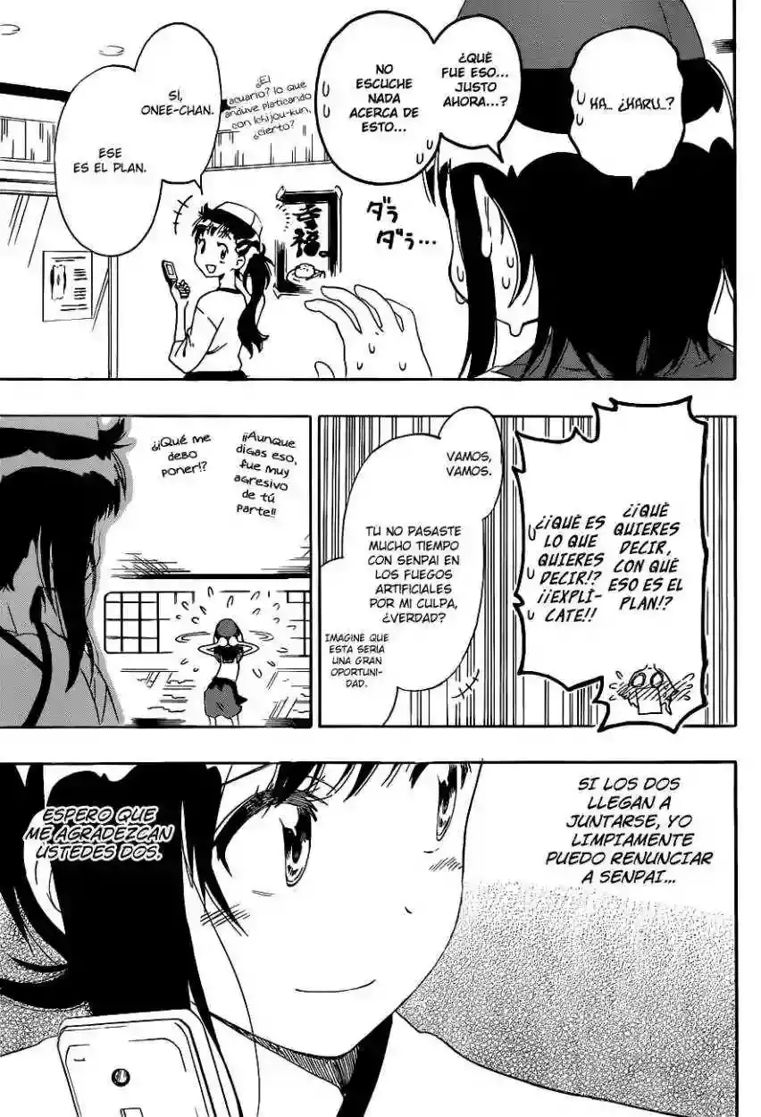 Nisekoi capítulo 110, página 5