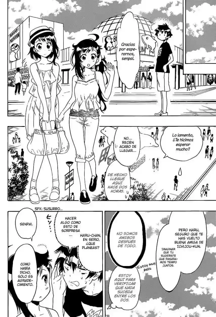 Nisekoi capítulo 110, página 6