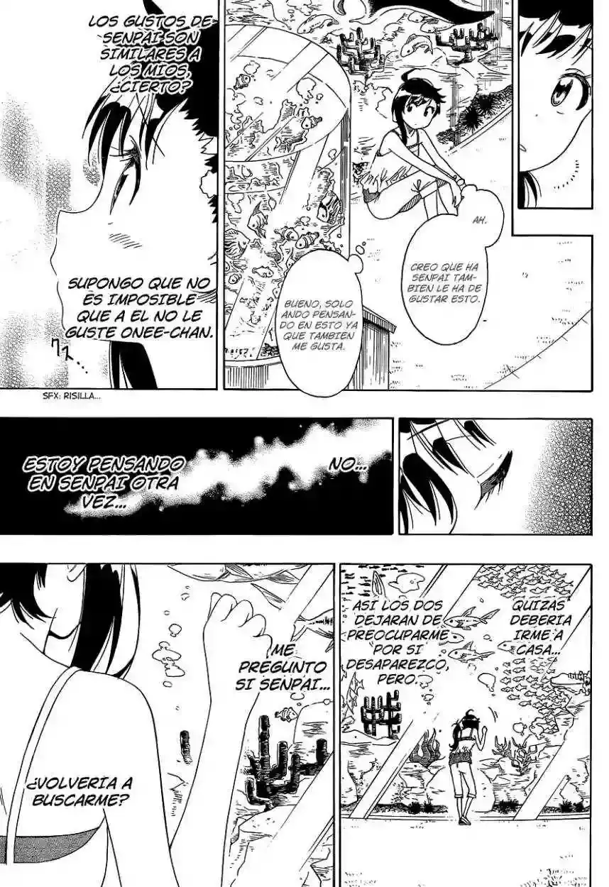 Nisekoi capítulo 110, página 17