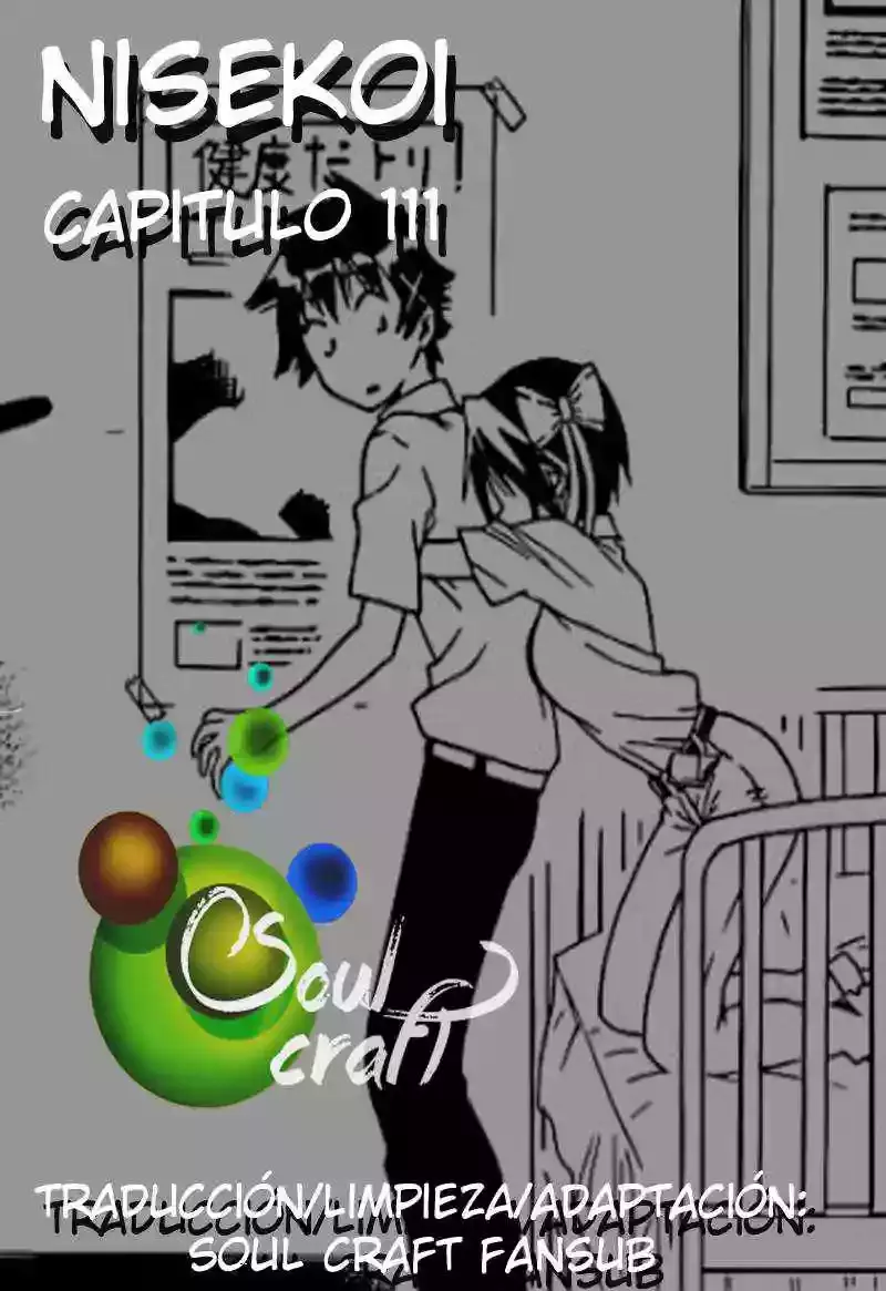Nisekoi capítulo 111, página 1