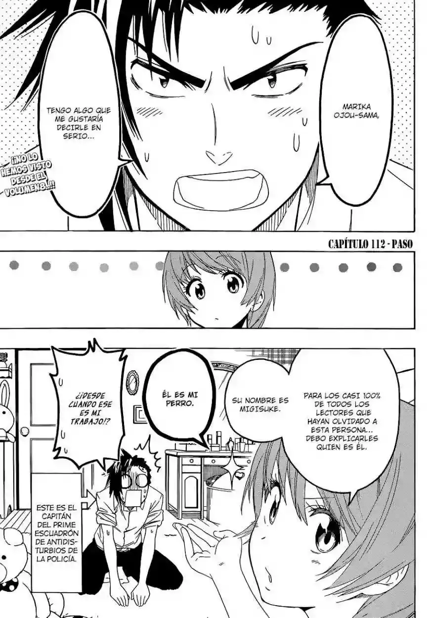 Nisekoi capítulo 112, página 5