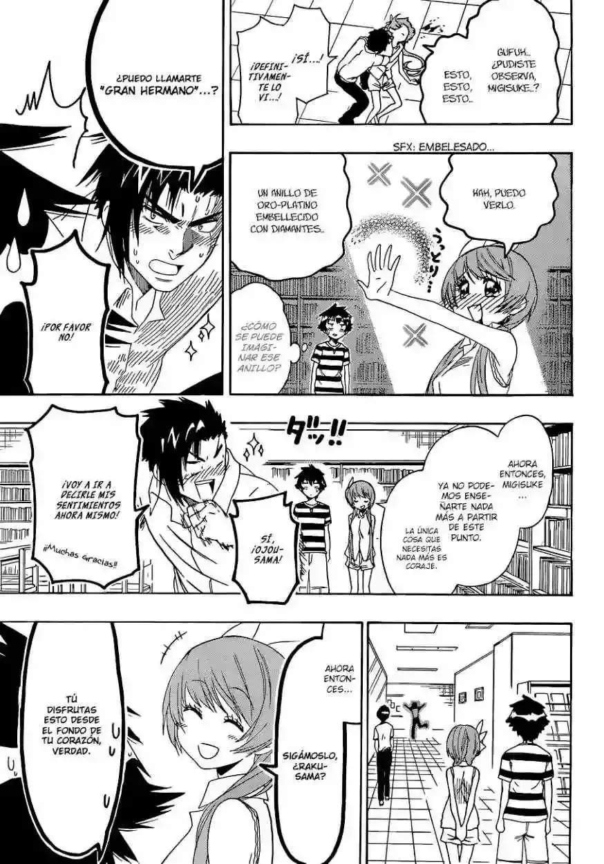 Nisekoi capítulo 112, página 19