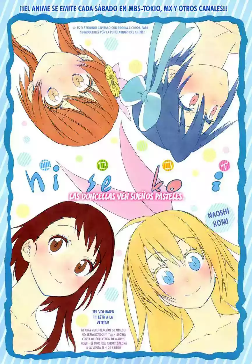 Nisekoi capítulo 113, página 4