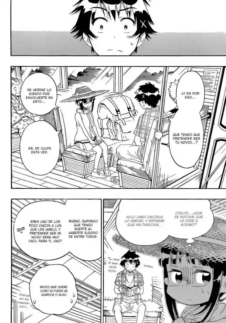 Nisekoi capítulo 113, página 9