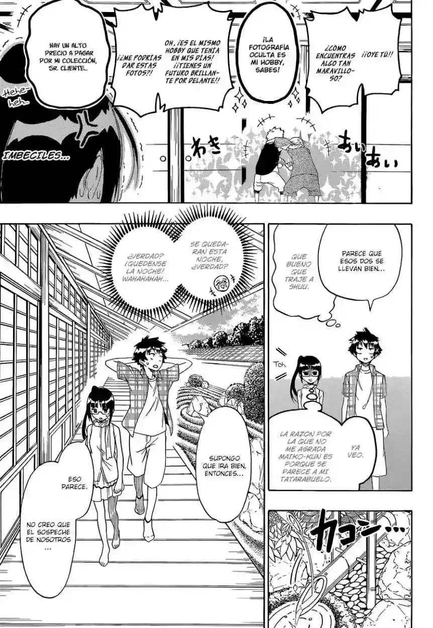 Nisekoi capítulo 113, página 18