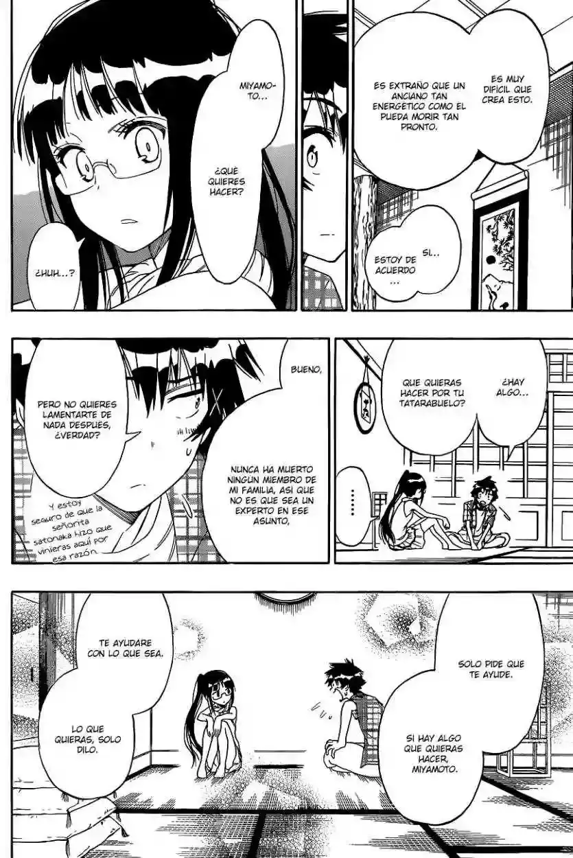 Nisekoi capítulo 114, página 9