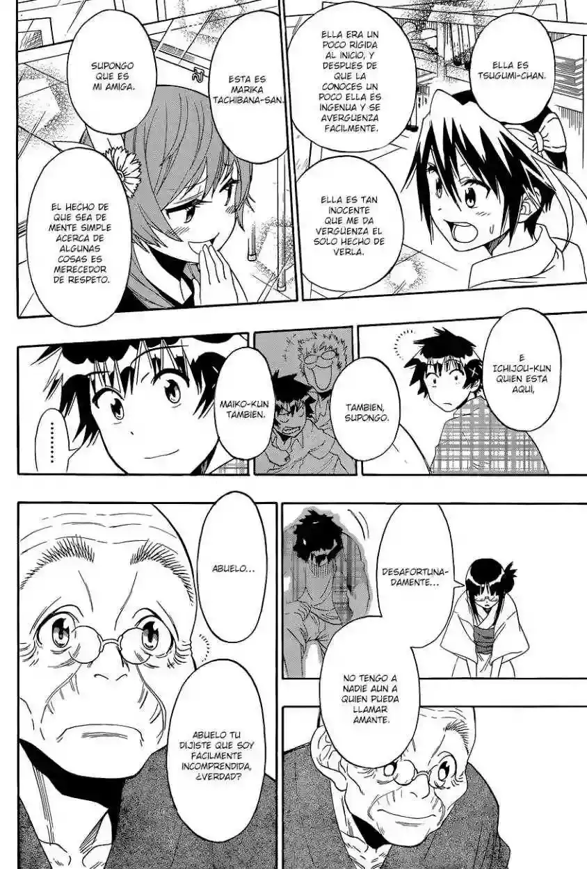 Nisekoi capítulo 115, página 11
