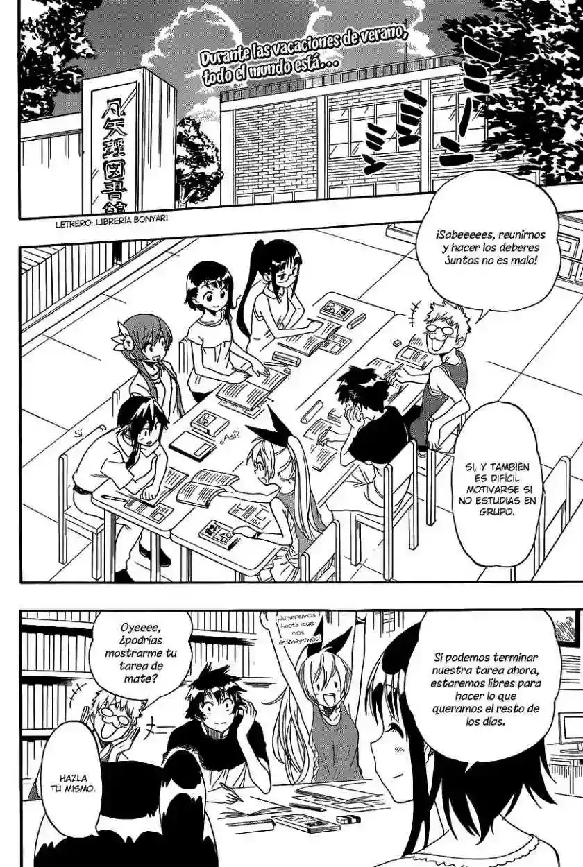 Nisekoi capítulo 116, página 5