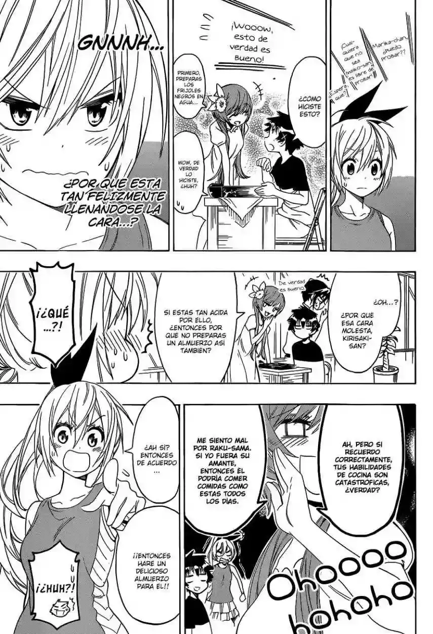Nisekoi capítulo 116, página 8