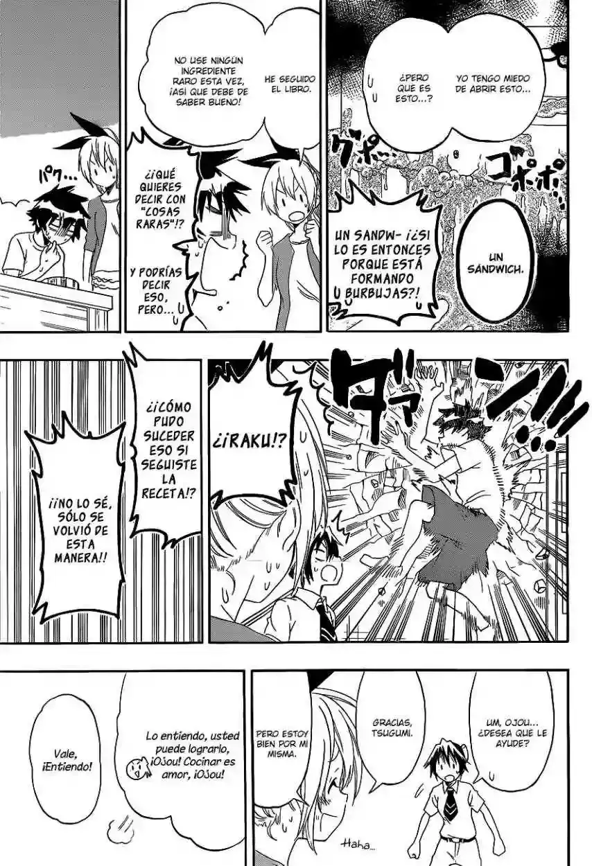 Nisekoi capítulo 116, página 14