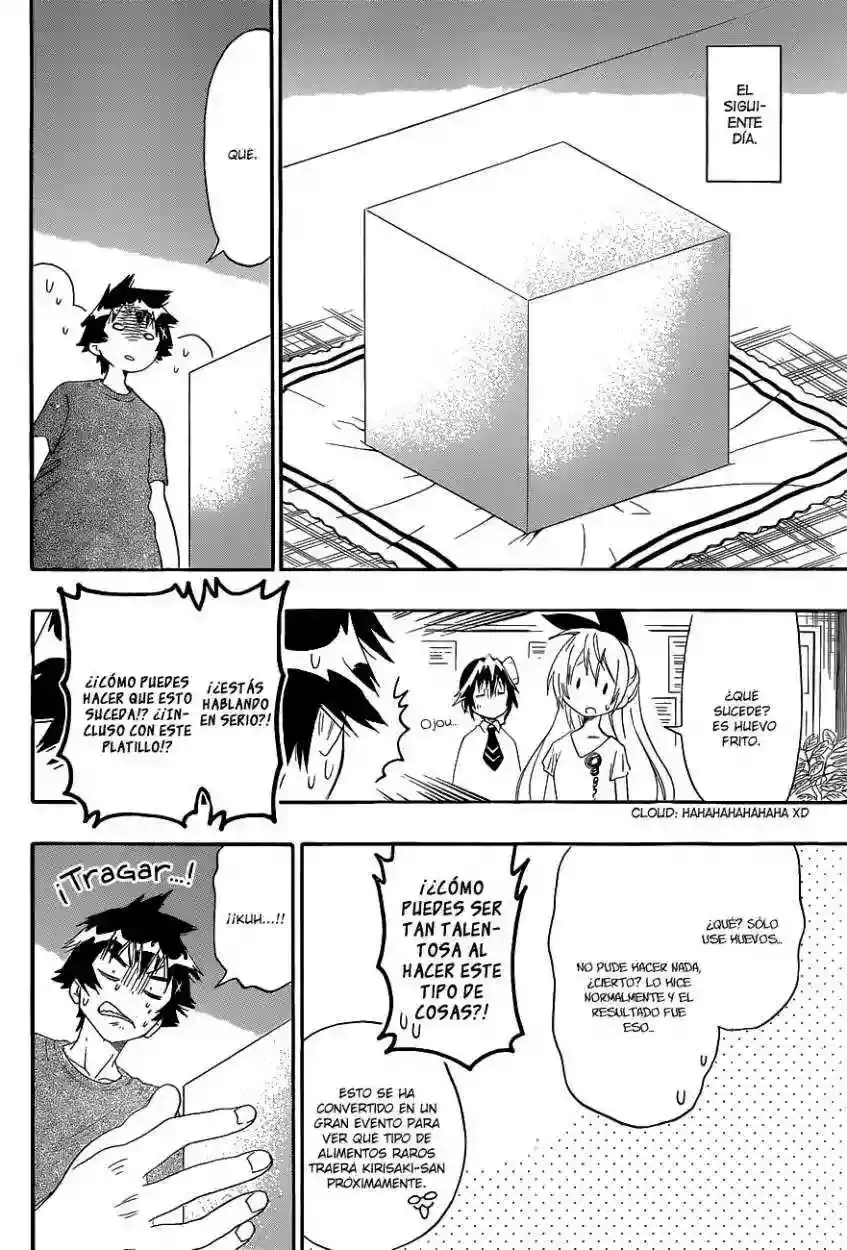 Nisekoi capítulo 116, página 15