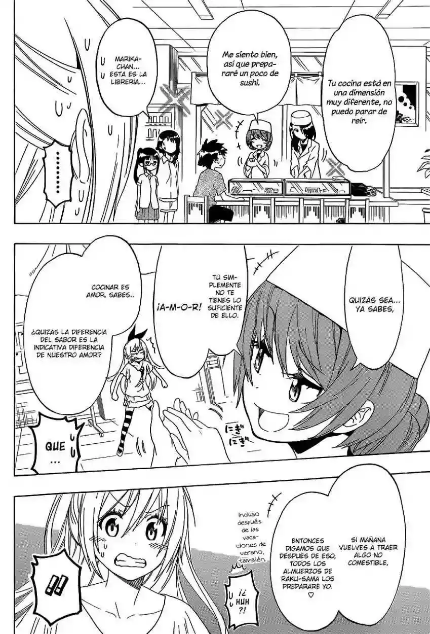 Nisekoi capítulo 116, página 17