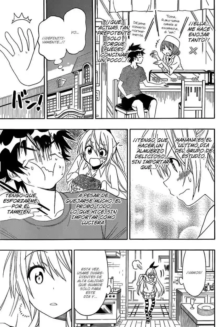 Nisekoi capítulo 116, página 18