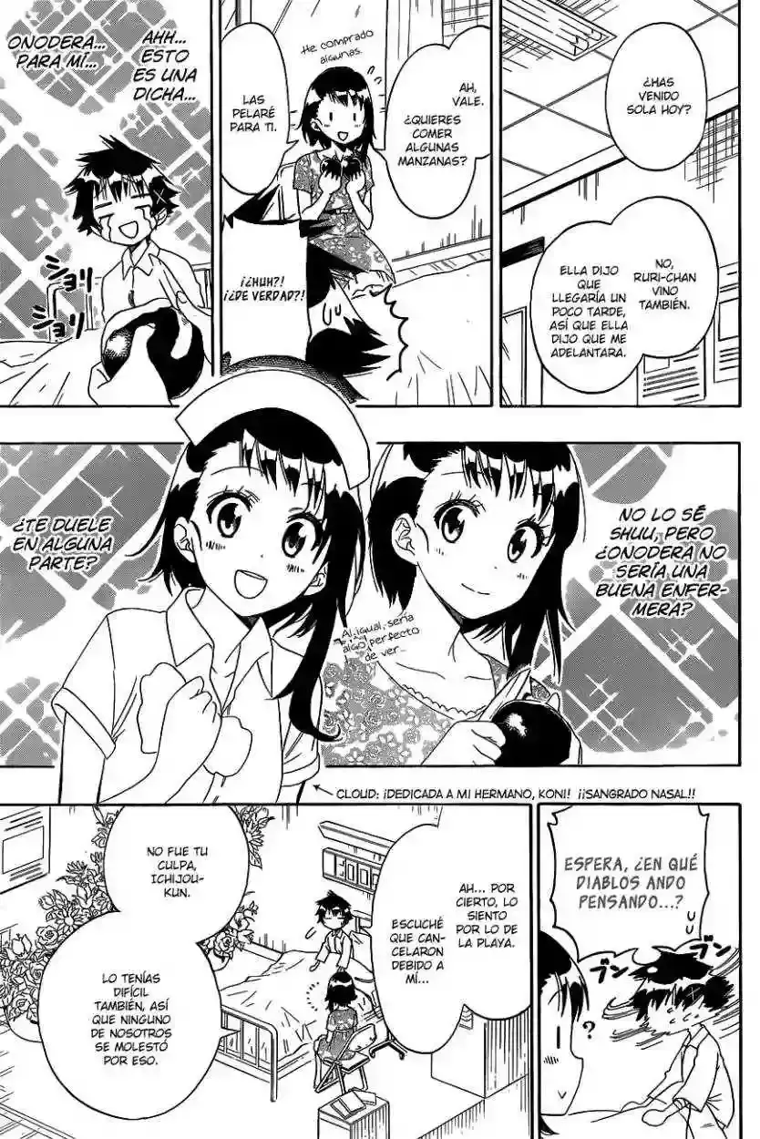 Nisekoi capítulo 117, página 11