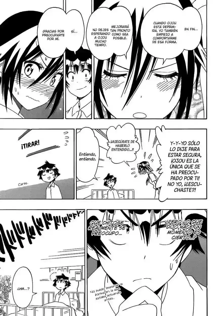 Nisekoi capítulo 117, página 15