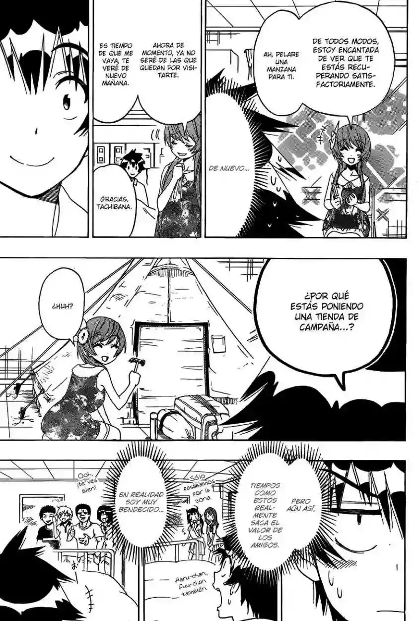 Nisekoi capítulo 117, página 17