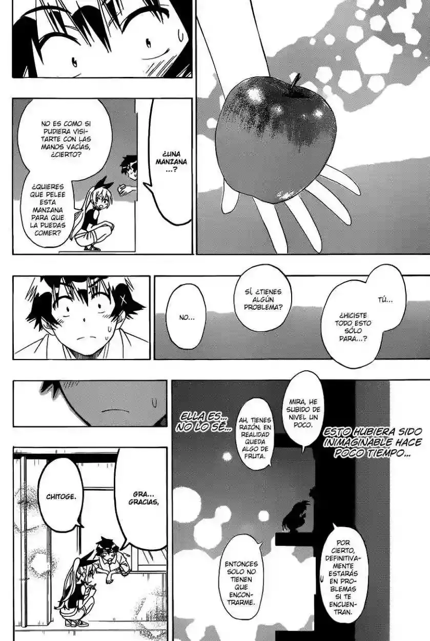 Nisekoi capítulo 117, página 20