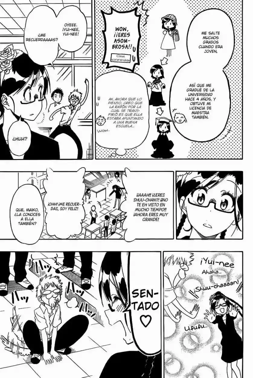 Nisekoi capítulo 119, página 8