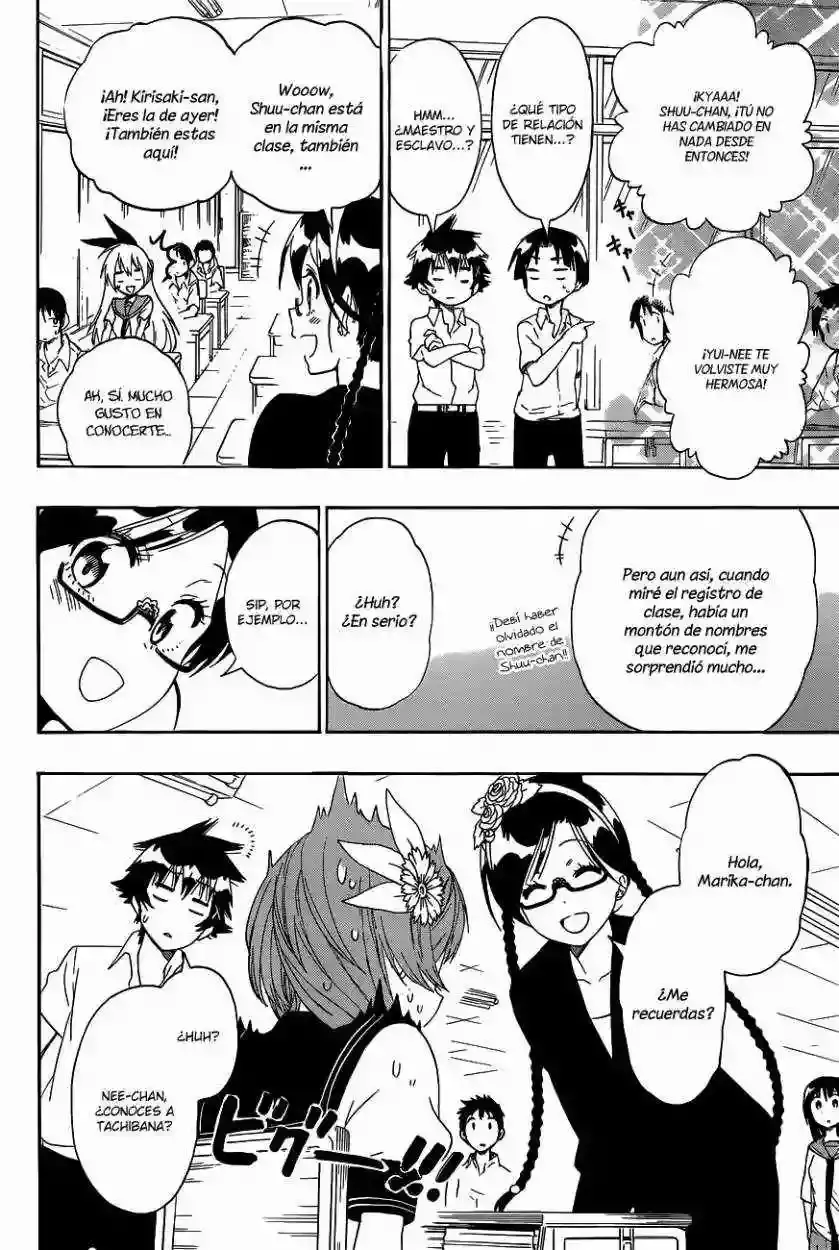 Nisekoi capítulo 119, página 9