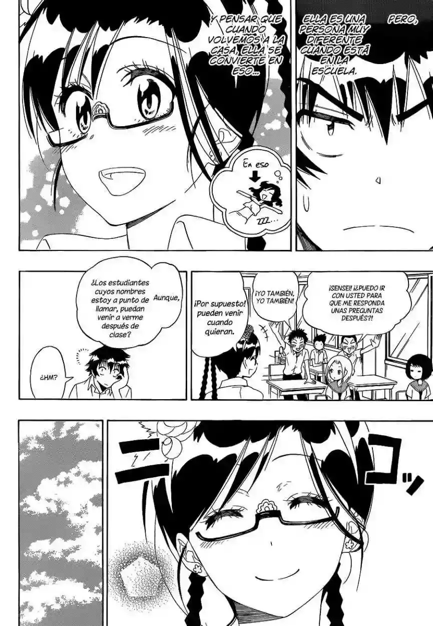 Nisekoi capítulo 120, página 8