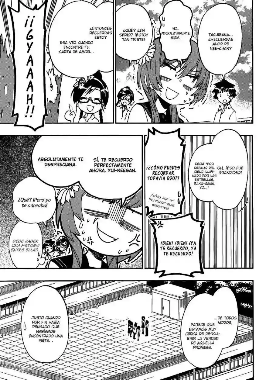 Nisekoi capítulo 120, página 17