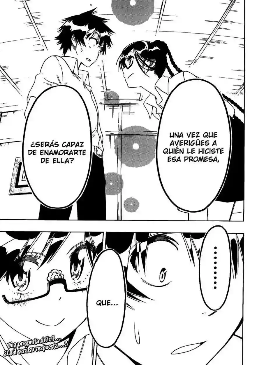Nisekoi capítulo 120, página 21