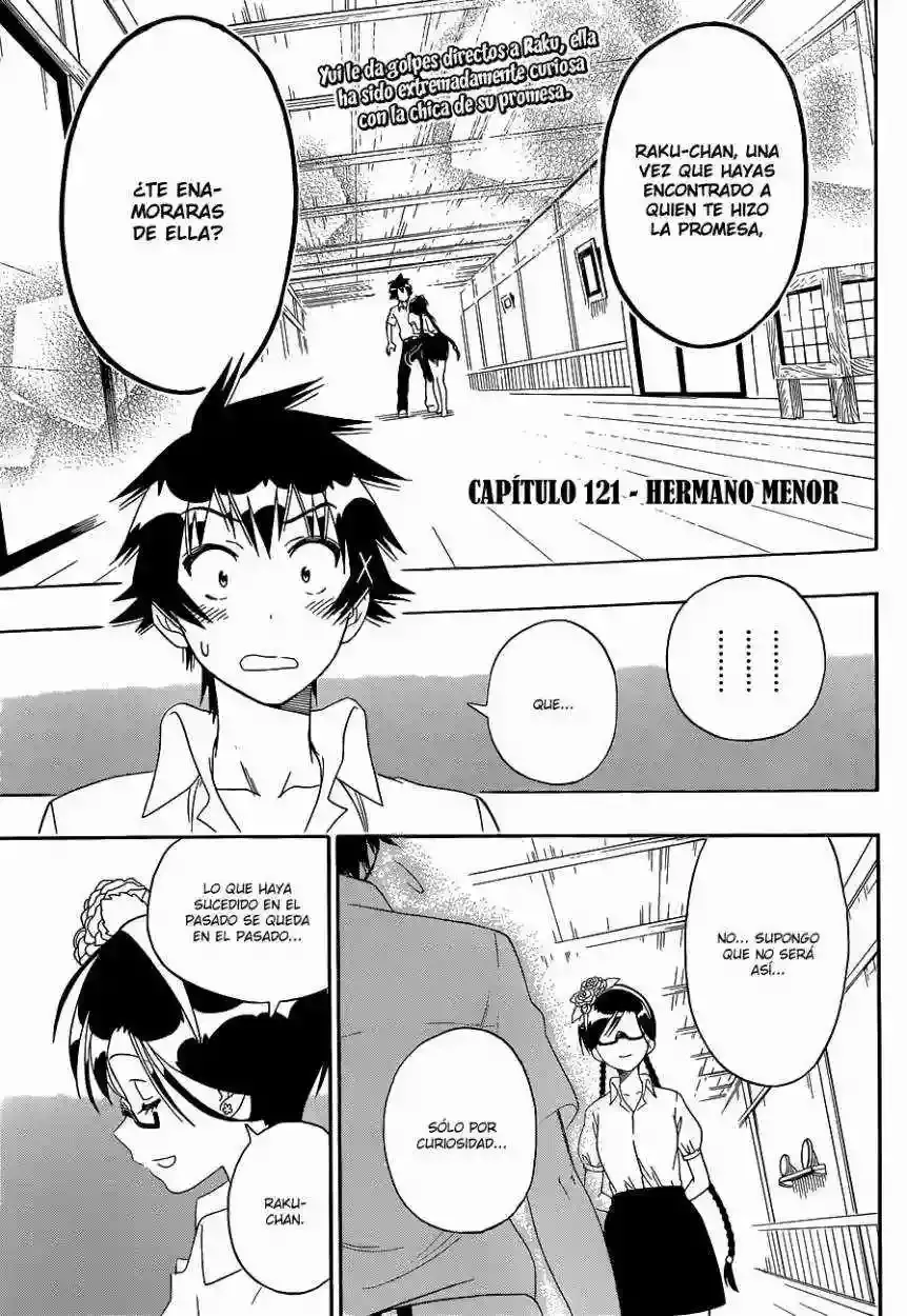 Nisekoi capítulo 121, página 7